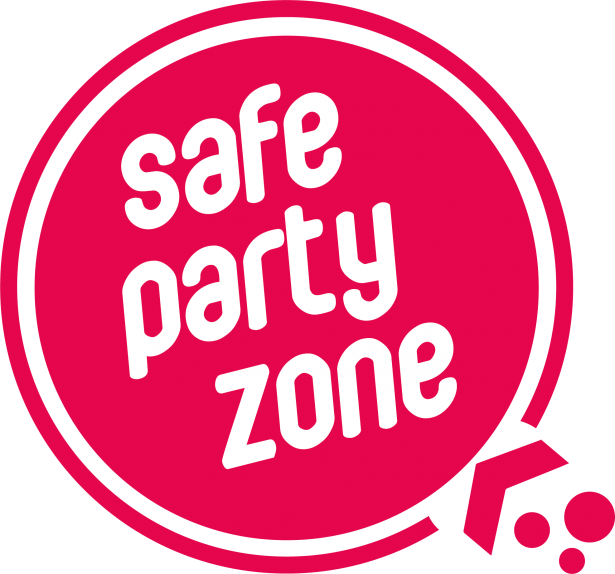 logo safe party zone